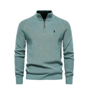 Suéter Polo Ralph Lauren Premium Meio Ziper
